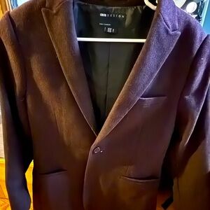 ASOS Design Burgundy Blazer